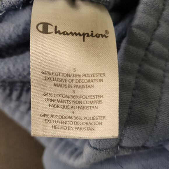 Champion size 5 boys 2 piece outfit pullover hoodie and jogger sweatpants blue - Picture 7 of 9